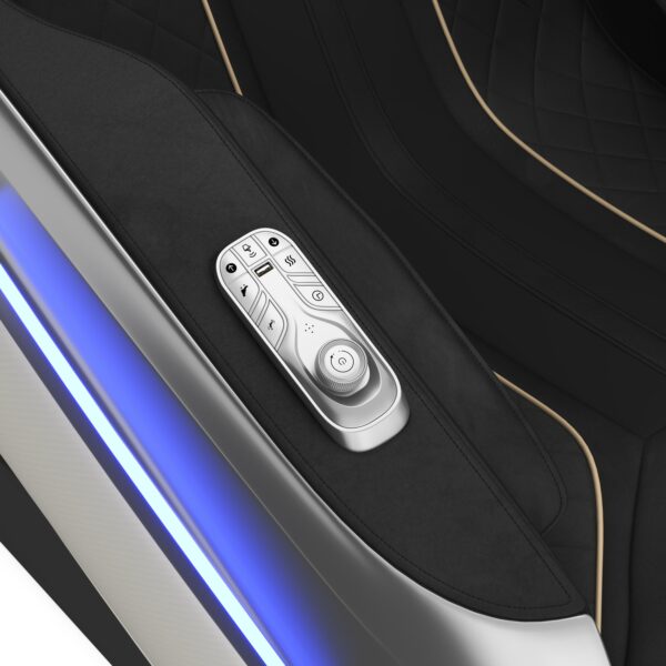 Massagesessel MELLORA SL TRACK schwarz/weiss – Bild 9
