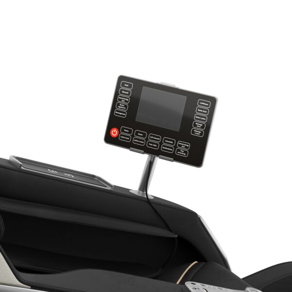 Massagesessel MELLORA SL TRACK schwarz/weiss – Bild 8