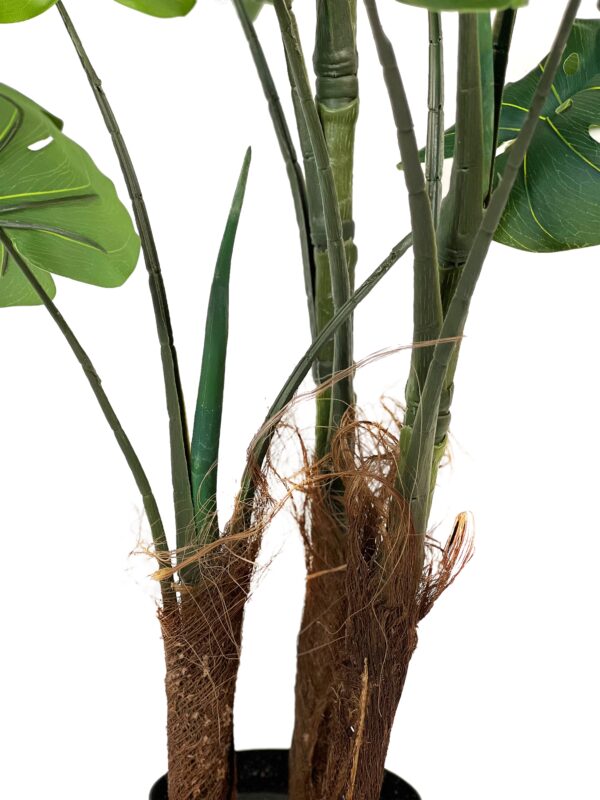 Monstera künstlich 120 cm – Bild 3