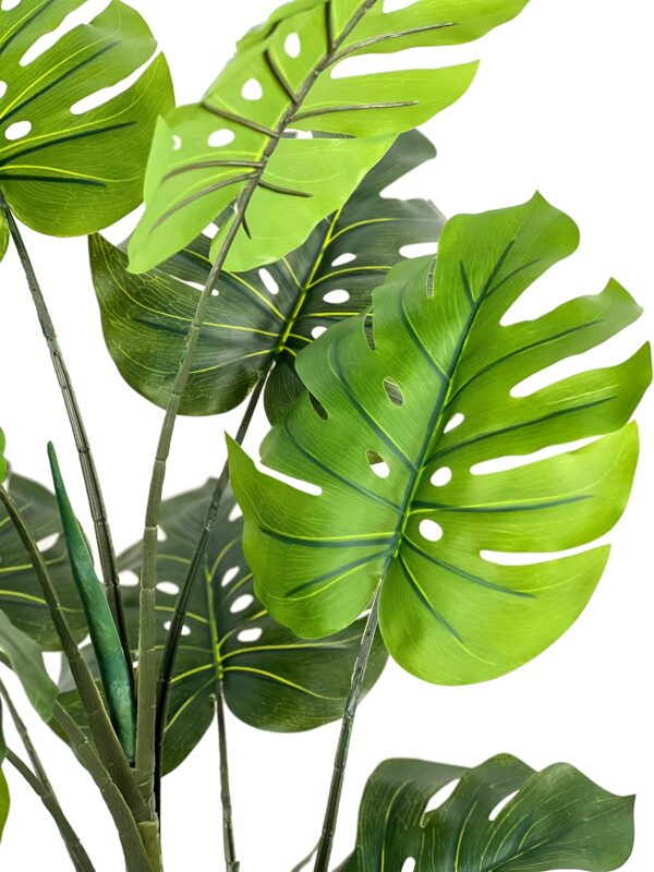 Monstera künstlich 120 cm – Bild 2