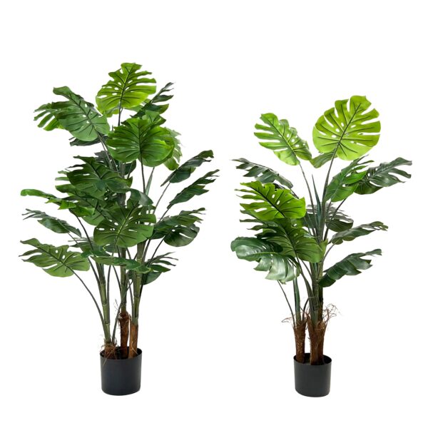 Monstera künstlich 140 cm – Bild 3