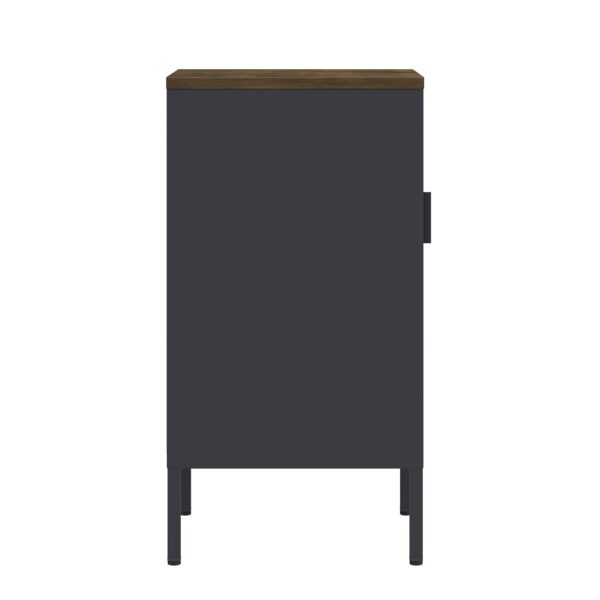 Nachttisch Metall AMET 40 x 76 cm schwarz – Bild 4