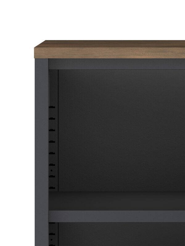 Nachttisch Metall AMET 40 x 76 cm schwarz – Bild 5