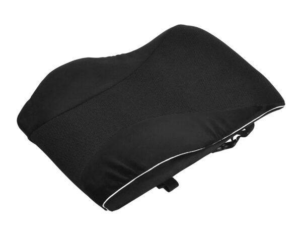 Orthopädisches Rückenkissen Samt 45 x 39 cm schwarz – Bild 3