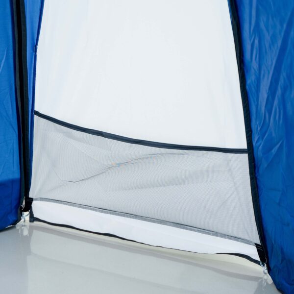 Pavillon LED KAYLA 3.5 x 3.5 m transparent/blau – Bild 7