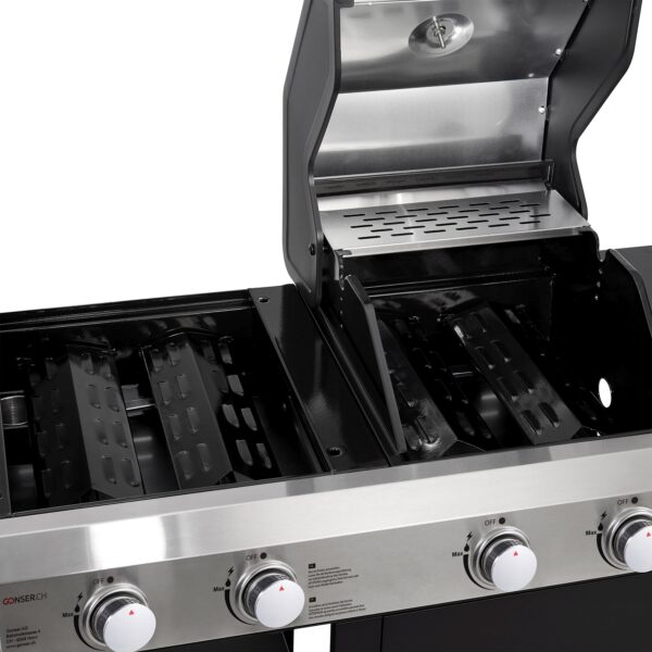 Gasgrill Pizzagrill 4 Brenner – Bild 8