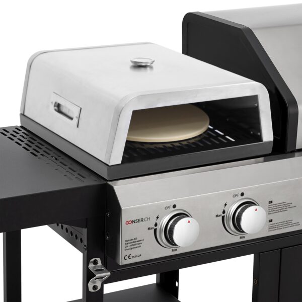Gasgrill Pizzagrill 4 Brenner – Bild 10