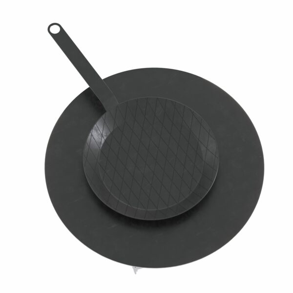 Raketenofen mit Grillplatte und Pfanne 36 x 14 x 57 cm – Bild 7