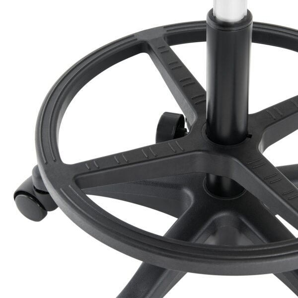 Rollhocker MODEST schwarz – Bild 4