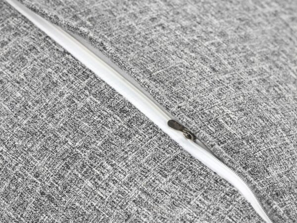 Rückenkissen mit Nackenrolle grau – Bild 5