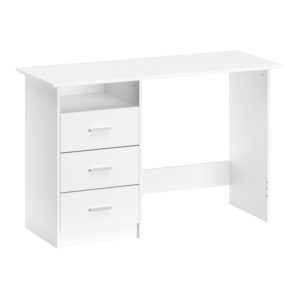 Schreibtisch CANOPUS 120 x 48 cm weiss