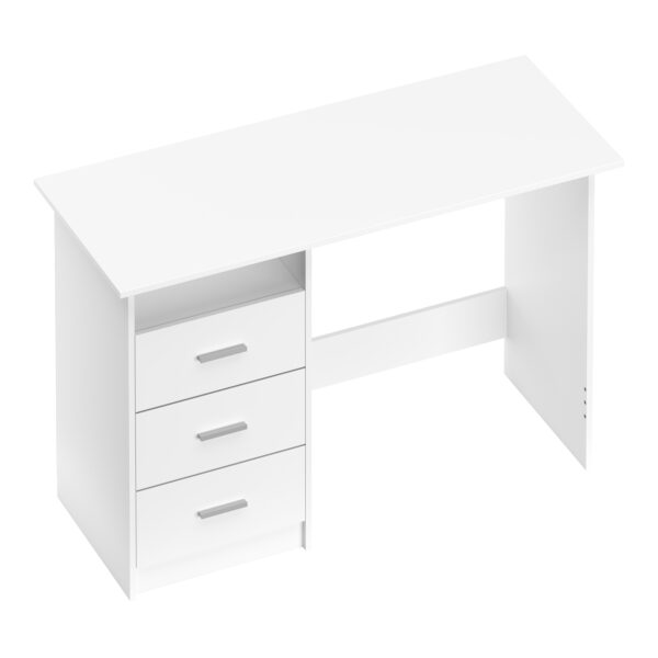 Schreibtisch CANOPUS 120 x 48 cm weiss – Bild 4