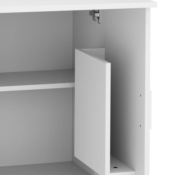 Schreibtisch Sekretär weiss KAIRO 85 x 27 x 128 cm – Bild 8