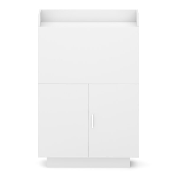 Schreibtisch Sekretär weiss KAIRO 85 x 27 x 128 cm – Bild 4