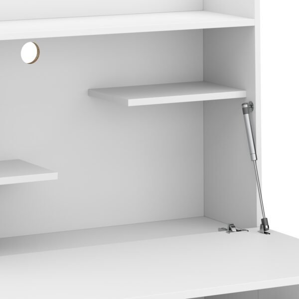 Schreibtisch Sekretär weiss KAIRO 85 x 27 x 128 cm – Bild 7