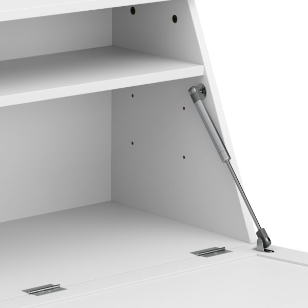 Schreibtisch Sekretär weiss NAIROBI 82 x 117 cm – Bild 7
