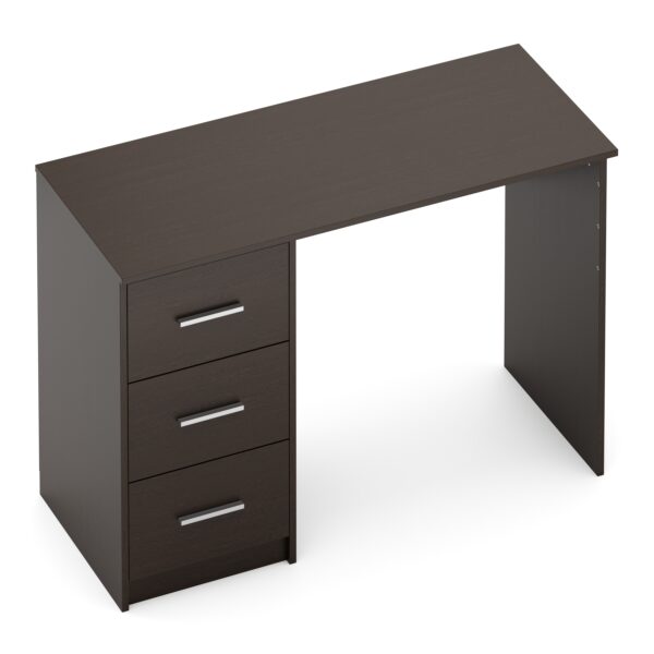Schreibtisch VEGA 110 x 50 cm dunkelbraun – Bild 4