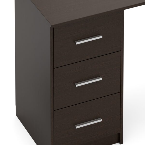 Schreibtisch VEGA 110 x 50 cm dunkelbraun – Bild 7