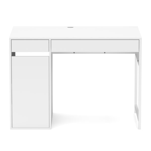 Schreibtisch EMIL 105 x 50 cm weiss – Bild 2