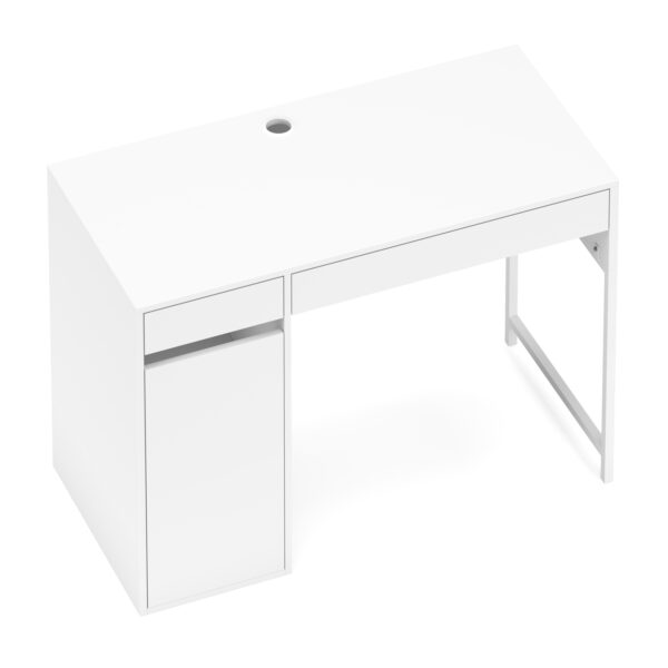 Schreibtisch EMIL 105 x 50 cm weiss – Bild 3
