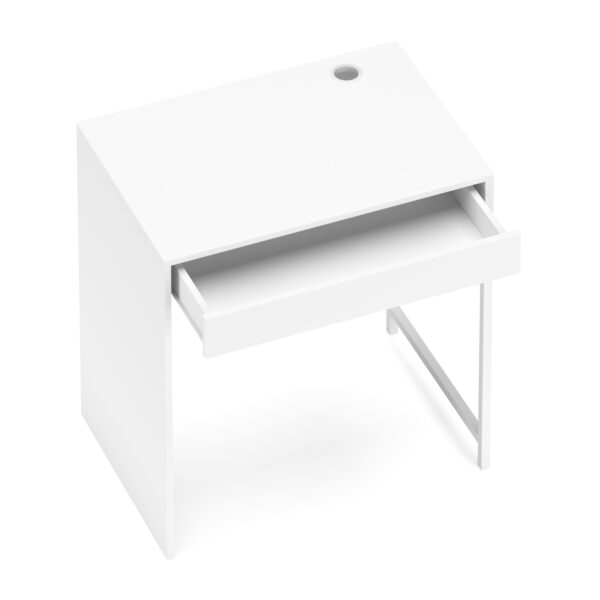 Schreibtisch EMIL 73 x 50 cm weiss – Bild 4