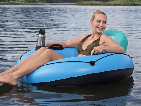 Schwimmring mit Rückenlehne White Cap Rider 122 cm – Bild 5