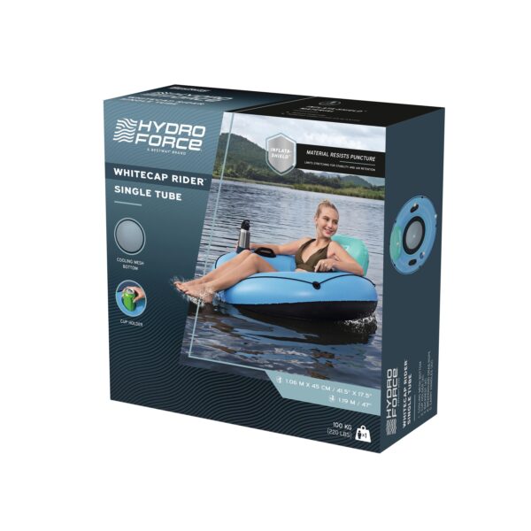 Schwimmring mit Rückenlehne White Cap Rider 122 cm – Bild 9
