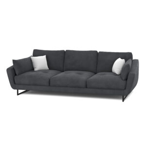 Sofa Samt DIYA anthrazit