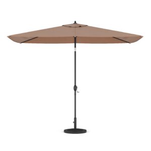 Sonnenschirm AZUN 275 x 180 cm braun
