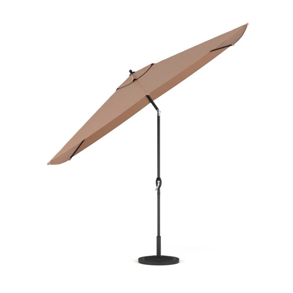 Sonnenschirm AZUN 275 x 180 cm braun – Bild 2