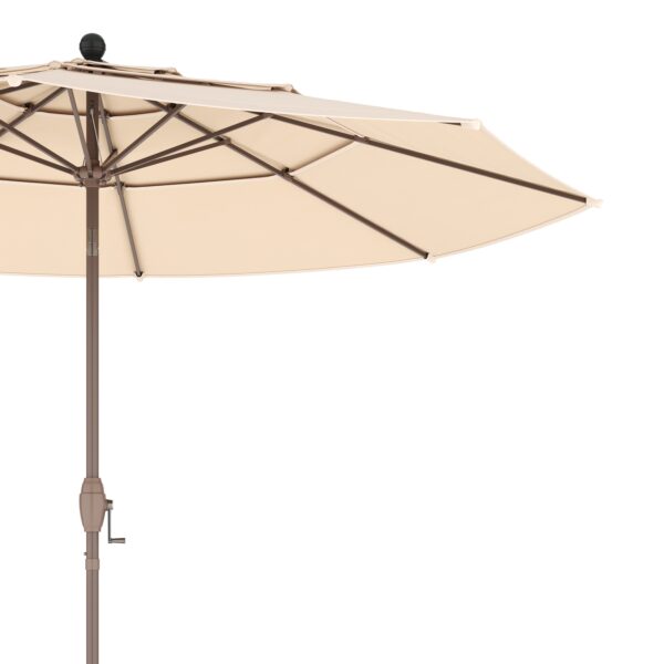 Sonnenschirm MARISOL 300 cm beige – Bild 4