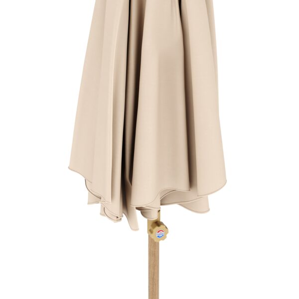 Sonnenschirm MATEL 220 cm beige – Bild 4