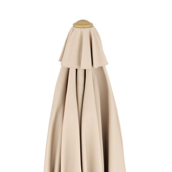 Sonnenschirm MATEL 220 cm beige – Bild 3
