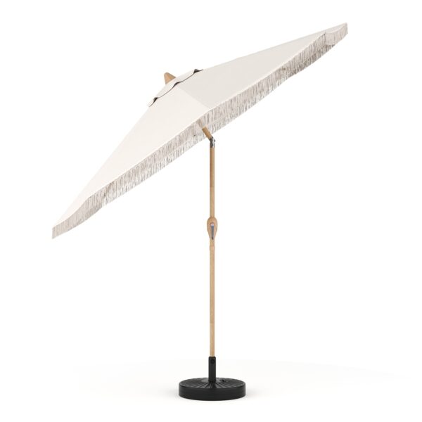 Sonnenschirm SOLEIL 270 cm weiss – Bild 2