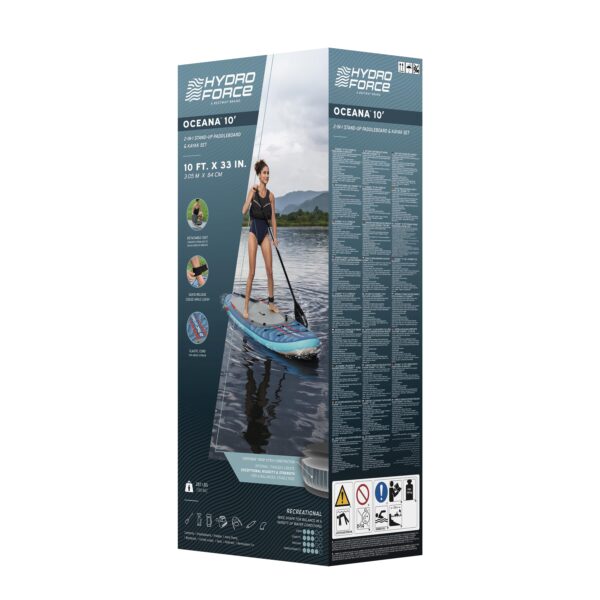 Stand Up Paddle OCEANA II mit Kajak Sitz 305 cm – Bild 9