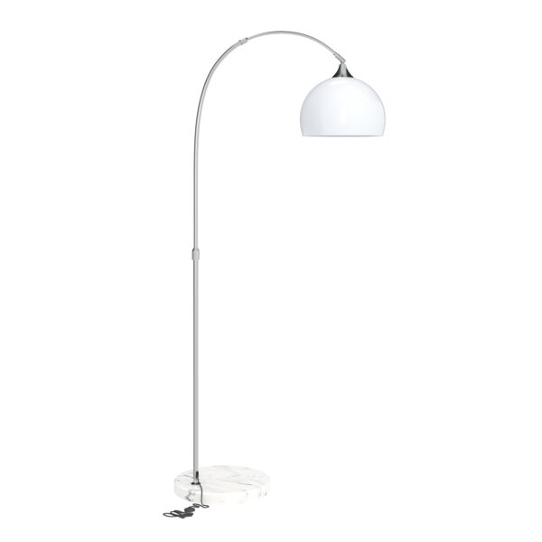 Stehlampe Bogenlampe SOLACE weiss – Bild 5