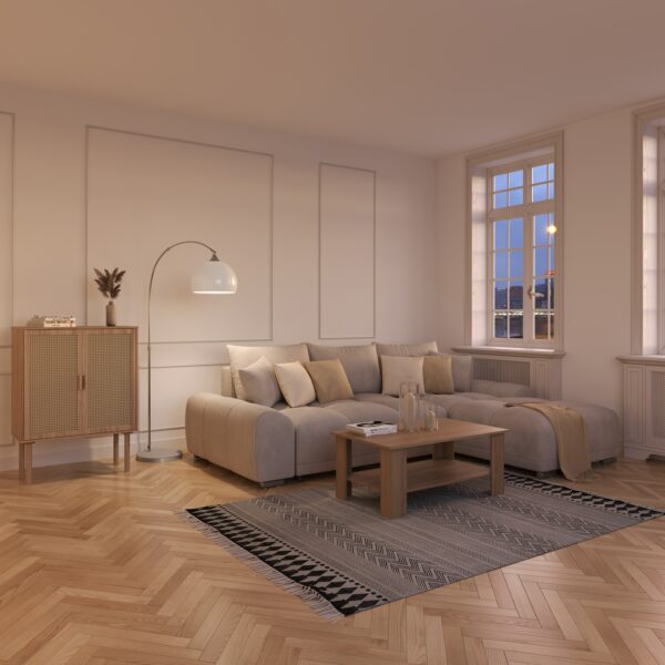 Stehlampe Bogenlampe SOLACE weiss – Bild 2