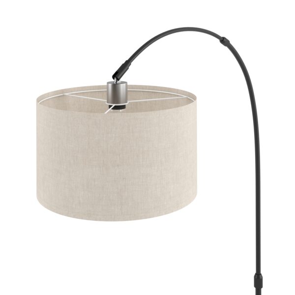 Stehlampe Bogenlampe SOLIS beige/schwarz – Bild 6