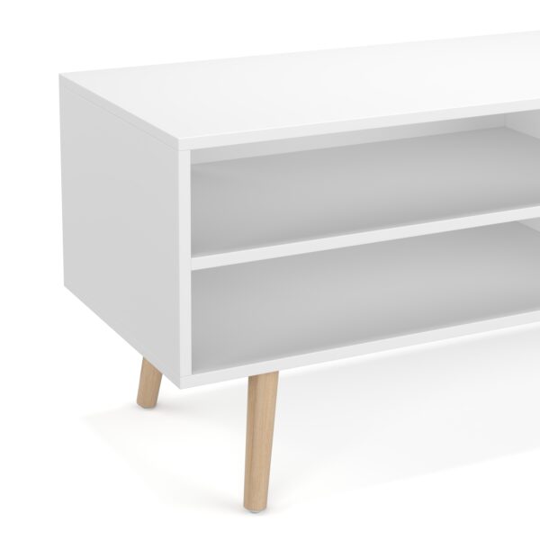 TV Möbel NORDIC 120 x 40 x 49 cm weiss – Bild 5