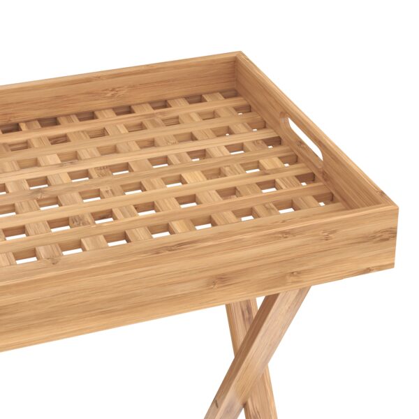 Tabletttisch Bambus klappbar ROLY natur – Bild 6