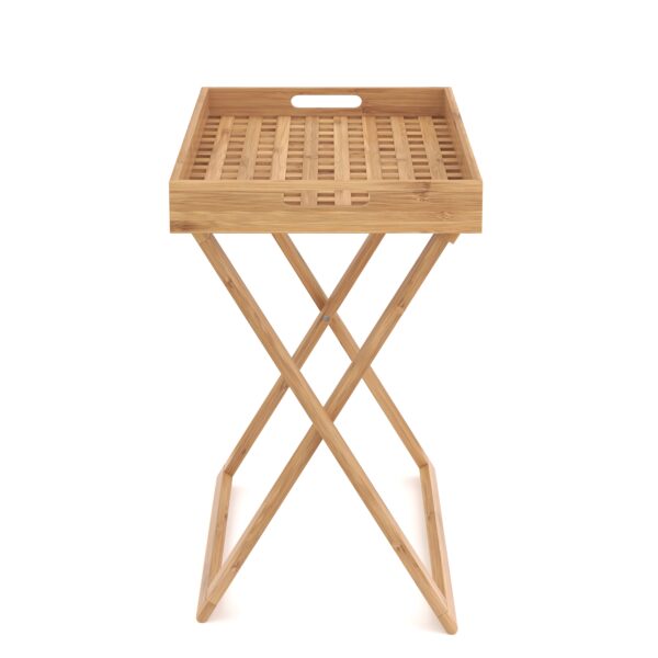 Tabletttisch Bambus klappbar ROLY natur – Bild 3