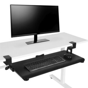 Tastaturablage ausziehbar 65 x 30 cm schwarz
