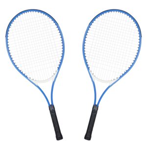 Tennisschläger 2er Set blau/schwarz
