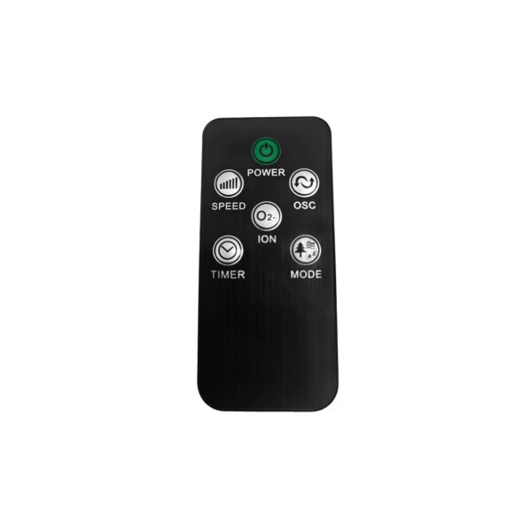 Turmventilator mit Touchscreen 123 cm schwarz – Bild 6
