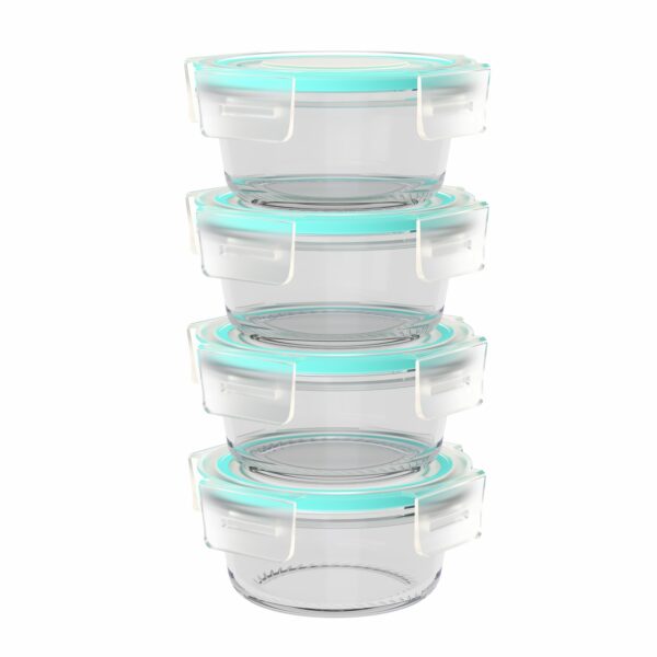 Vorratsbehälter Glas 4er Set 210 ml