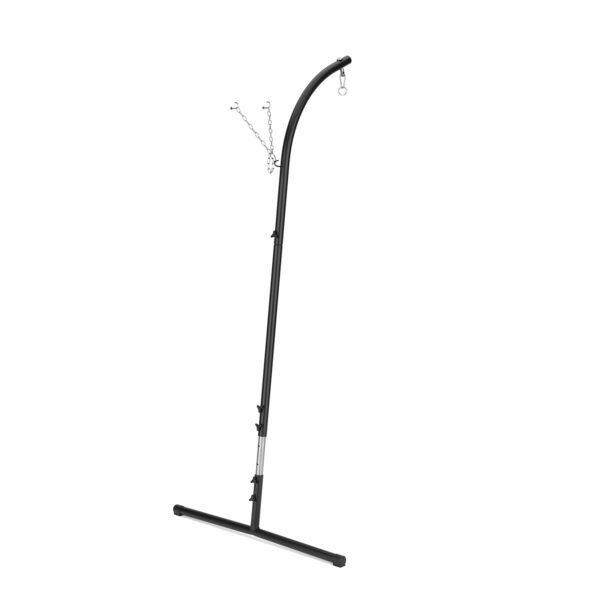 Wandgestell für Hängesessel 100 x 60 x 260 cm schwarz – Bild 5