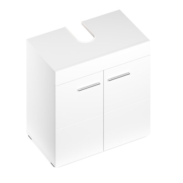Waschbeckenunterschrank SIMONA 60 x 34 x 56 cm weiss – Bild 5