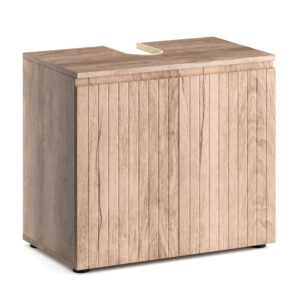 Waschbeckenunterschrank STEFAN 60 x 35 x 54 cm hellbraun