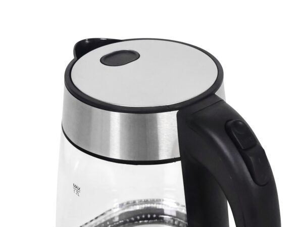 Wasserkocher Glas mit LED 1.7L – Bild 4