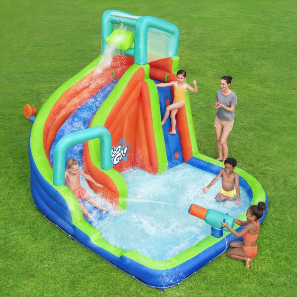 Wasserrutschbahn Turbo Splash H2OGO! 365 x 320 x 270 cm – Bild 2